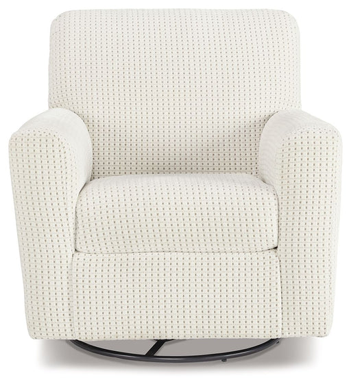 Herstow - Swivel Glider Accent Chair - Simple Home Plus