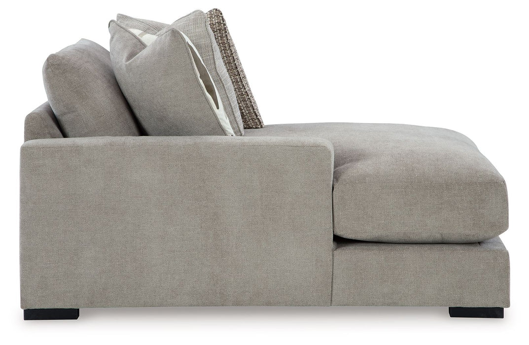 Aslan Court - Laf Corner Chaise - Pebble - Simple Home Plus