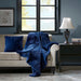 Parker - Throw - Navy - Simple Home Plus