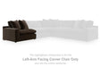 Maxton Heights - LAF Corner Chair - Bittersweet - Simple Home Plus