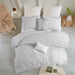 Brooklyn - King Comforter Set - Gray - Simple Home Plus