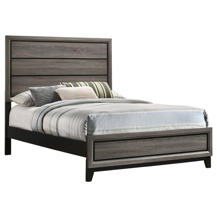 Watson - Wood Panel Bed - Simple Home Plus
