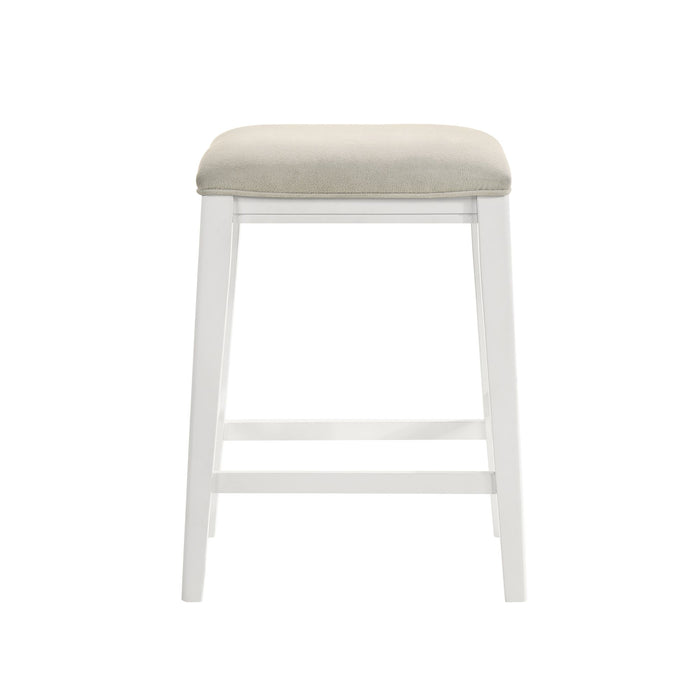 Jane - Contemporary Transitional Wood Counter Height Kitchen Bar Stool - Simple Home Plus