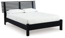 Danziar - Slat Panel Bed With Low Footboard - Simple Home Plus