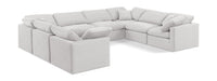 Indulge - Velvet 8 Piece Modular Sectional - Simple Home Plus