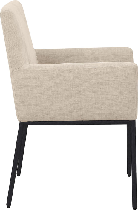 Reeves - Dining Chair With Black Legs (Set of 2) - Simple Home Plus