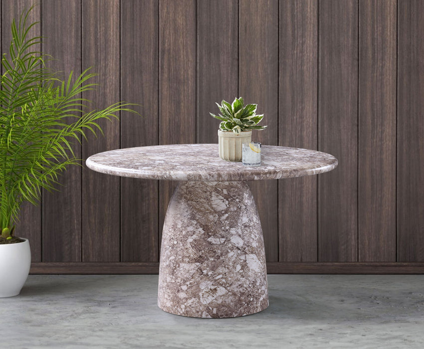Cosenza - Round Concrete Dining Table - Simple Home Plus