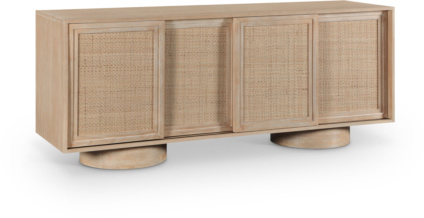Windsor - Rubberwood Sideboard / Buffet - Natural - Simple Home Plus