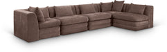 Stellar - 5 Piece Upholstered Modular Sectional - Simple Home Plus