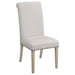 Salem - Fabric Upholstered Dining Side Chair (Set of 2) - Beige - Simple Home Plus