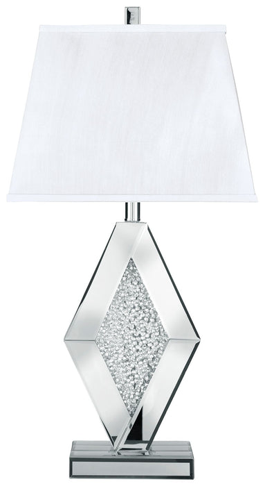Prunella - Silver Finish - Mirror Table Lamp - Simple Home Plus