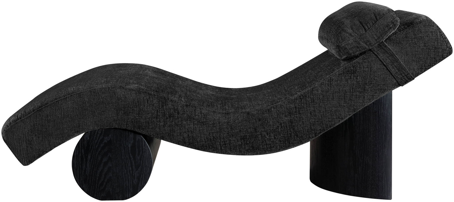 Marcella - Chaise Lounge - Black Base - Simple Home Plus