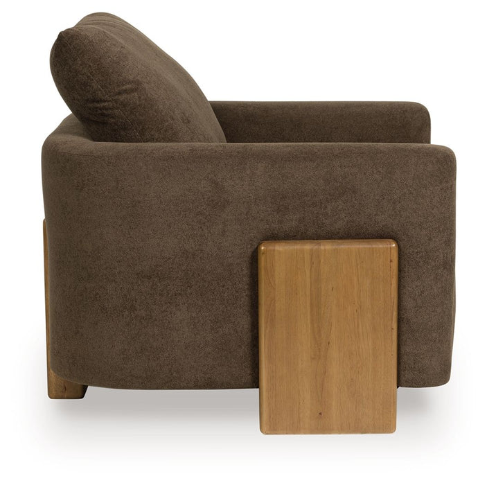 Dairlett - Brown - Accent Chair - Simple Home Plus