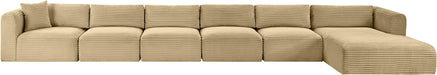 Shaggy - 6 Piece Modular Sectional With Chaise - Simple Home Plus