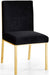 Opal - Dining Chair with Gold Legs (Set of 2) - Simple Home Plus