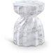 Caserta - Marble Finish Concrete End Table - Simple Home Plus