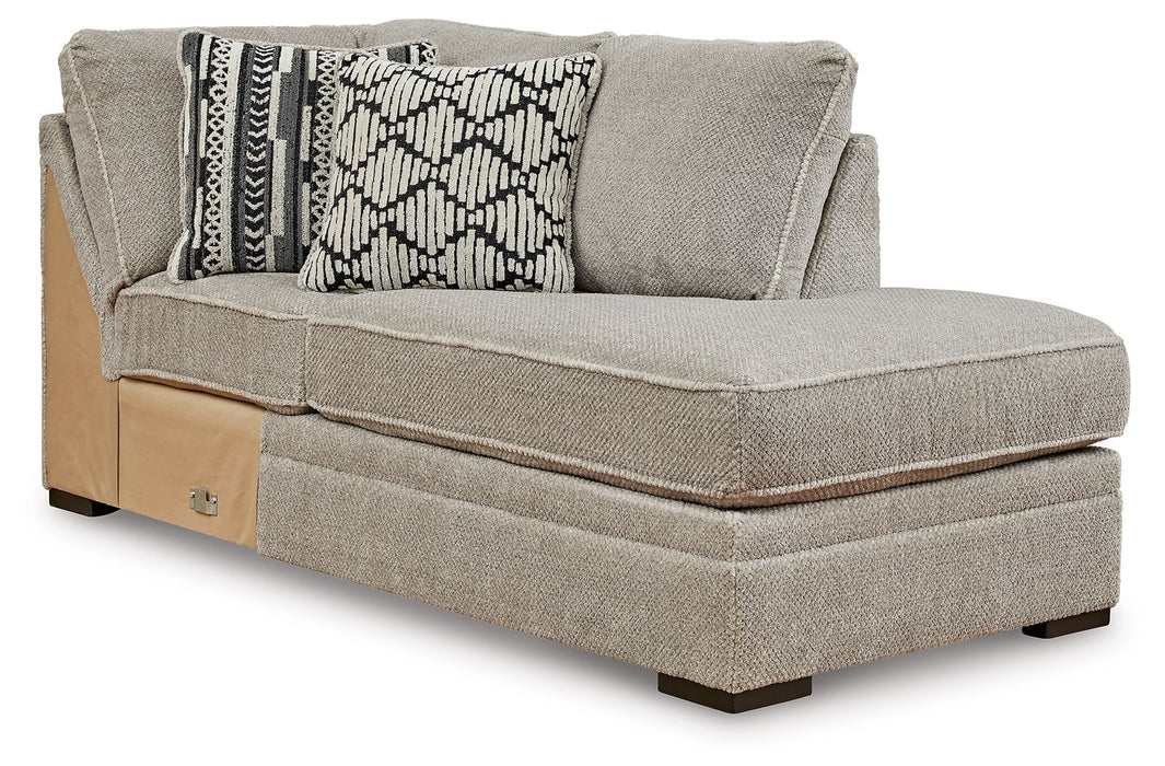 Calnita - Raf Corner Chaise - Sisal - Simple Home Plus