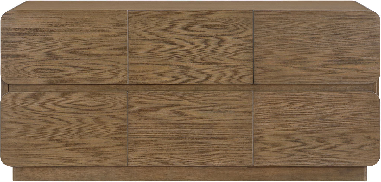 Adagio - Solid Wood And Oak Veneer Dresser - Simple Home Plus