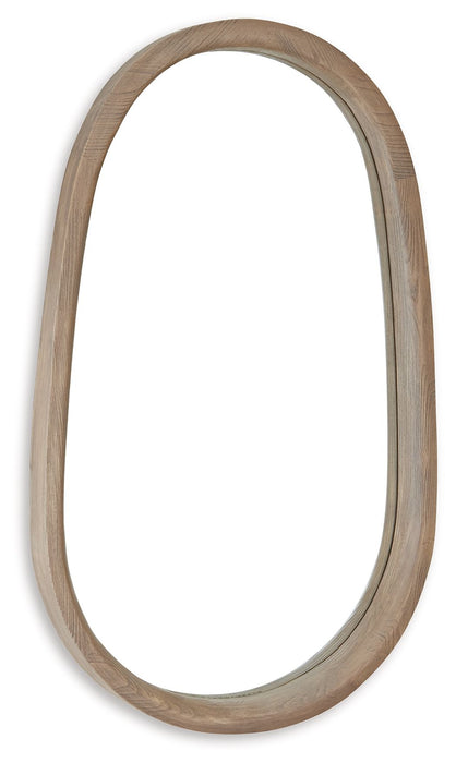 Aarilynn - Antique Brown - Accent Mirror - Simple Home Plus