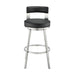 Flynn - Swivel Bar Stool - Brushed Steel - Simple Home Plus