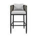 Alegria - Outdoor Patio Bar Stool With Cushions - Simple Home Plus