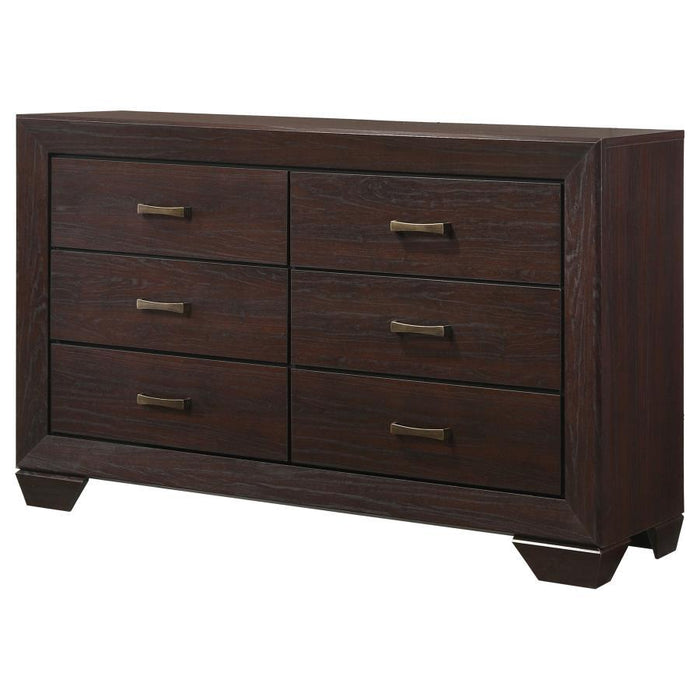 Kauffman - 6-Drawer Dresser - Simple Home Plus