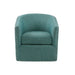 Tyler - Swivel Chair - Teal Multi - Simple Home Plus