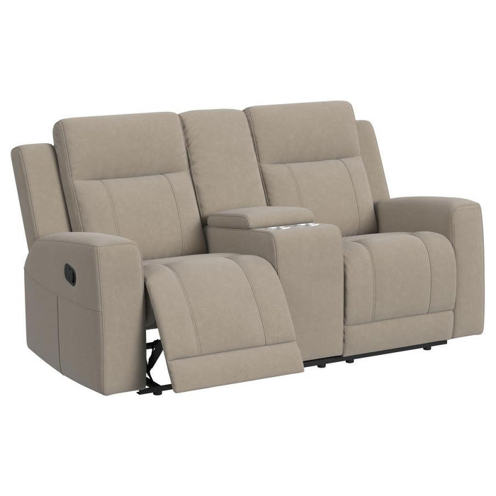 Brentwood - Upholstered Motion Reclining Loveseat - Simple Home Plus