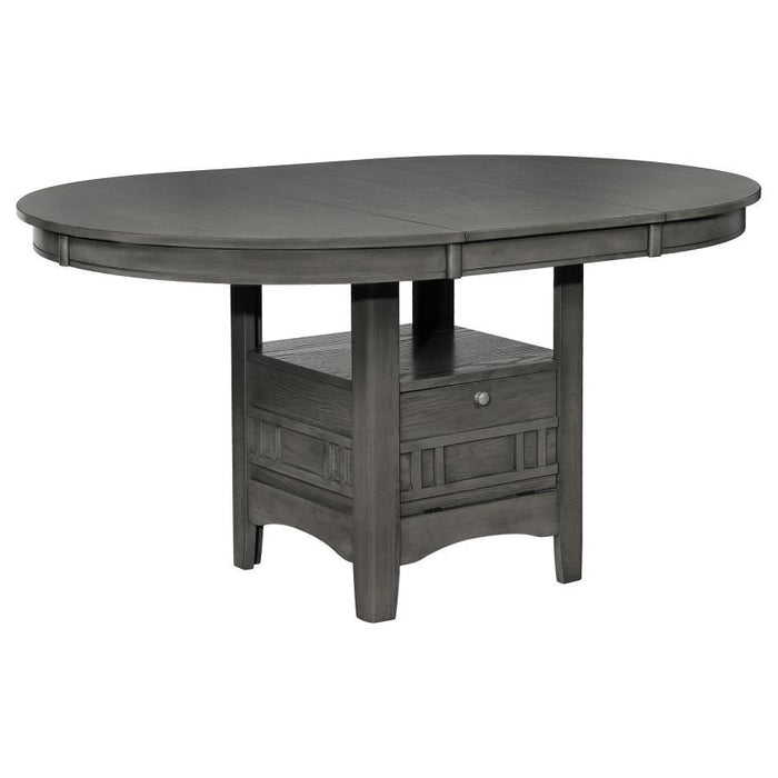Lavon - Oval Extension Leaf Dining Table - Simple Home Plus
