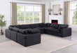 Comfy - 8 Piece Linen Modular Sectional - Simple Home Plus