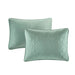 Oakley - King 3 Piece Reversible Bedspread Set - Seafoam - Simple Home Plus
