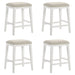 Jane - Contemporary Transitional Wood Counter Height Kitchen Bar Stool - Simple Home Plus