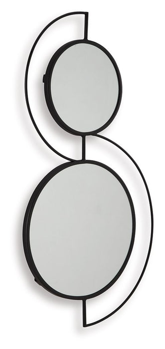 Shayham - Black - Accent Mirror - Simple Home Plus