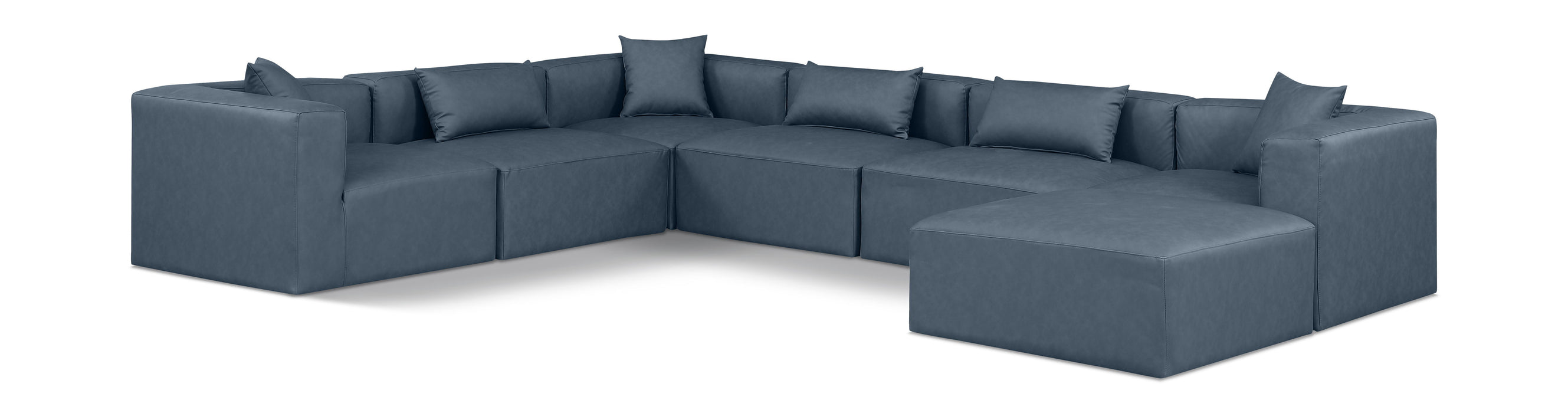 Cube - 7 Piece Modular Sectional - Simple Home Plus