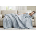 Windom - King All Season Hypoallergenic Blanket With 3M Scotchgard - Blue - Simple Home Plus