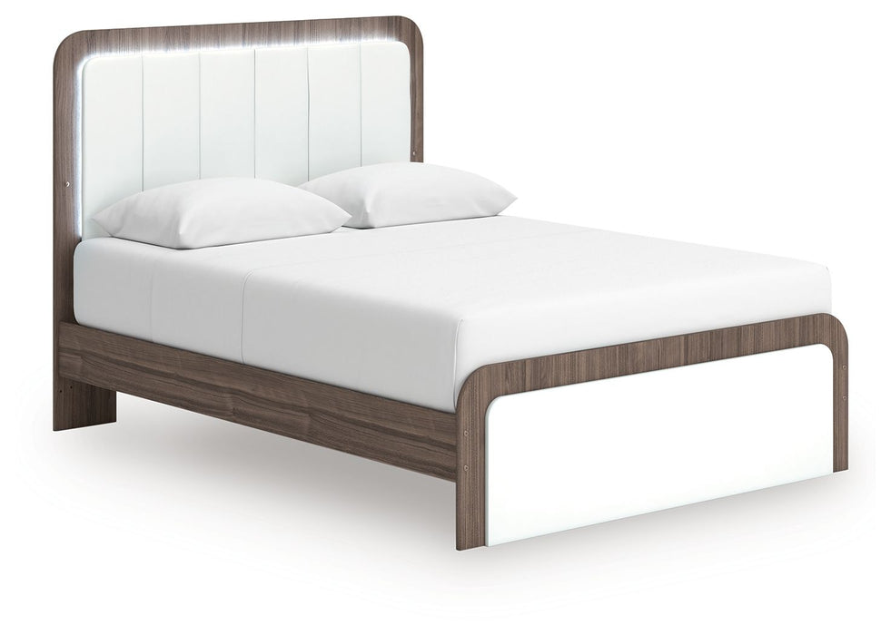 Kendanport - Upholstered Bed - Simple Home Plus