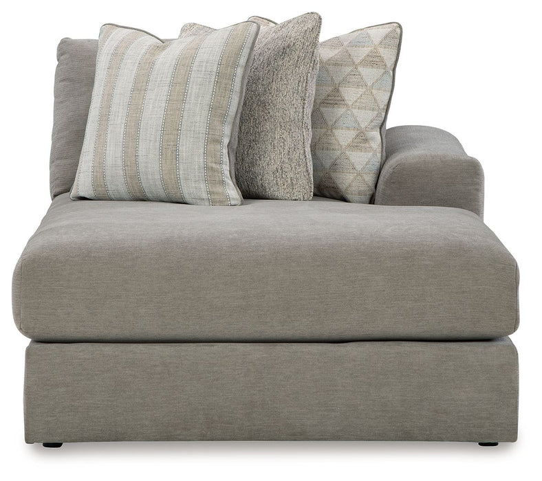 Avaliyah - Raf Corner Chaise - Ash - Simple Home Plus