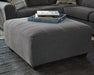 Ambee - Slate - Oversized Accent Ottoman - Simple Home Plus