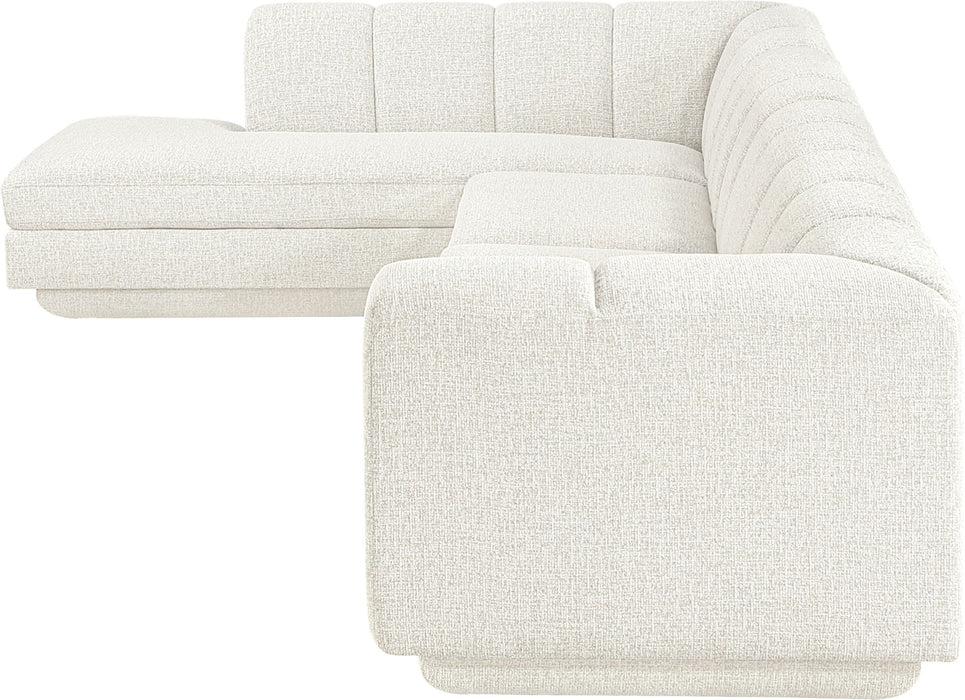 Modari - Sectional - Cream - Simple Home Plus