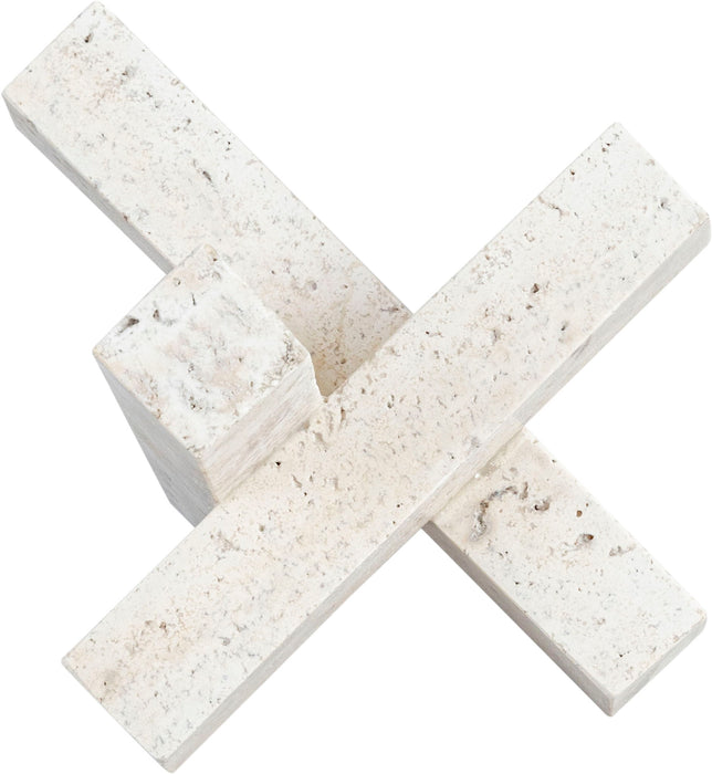 Stix - Travertine Decorative Object - Natural - Simple Home Plus