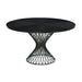 Cirque Channell - 5 Piece Dining Table Set - Charcoal - Simple Home Plus