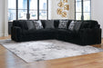 Midnight-Madness - Sectional Set - Simple Home Plus
