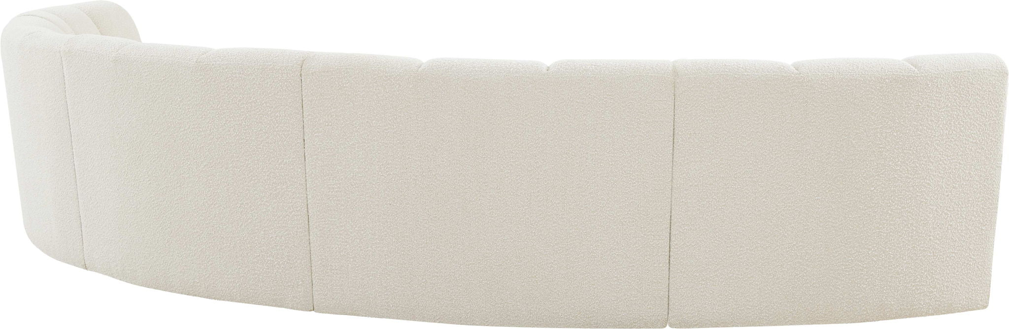 Infinity - 5 Piece Boucle Modular Sectional - Simple Home Plus