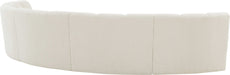 Infinity - 5 Piece Boucle Modular Sectional - Simple Home Plus