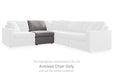 Modmax - Armless Chair - Granite - Simple Home Plus