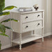 Beckett - 2 Drawer Accent Chest - Natural - Simple Home Plus