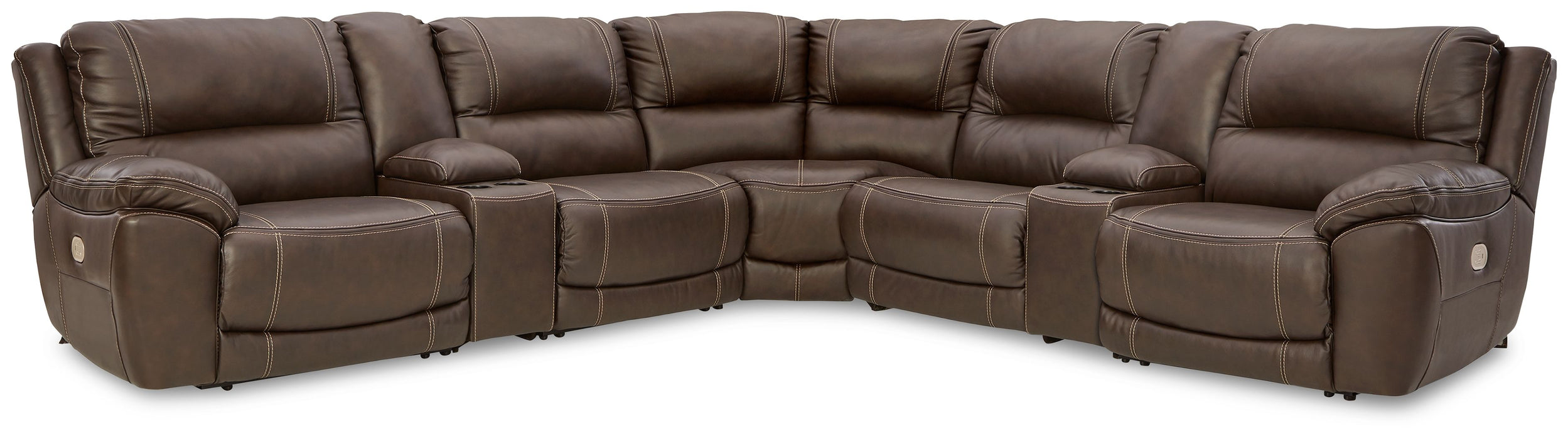 Dunleith - Power Reclining Sectional - Simple Home Plus