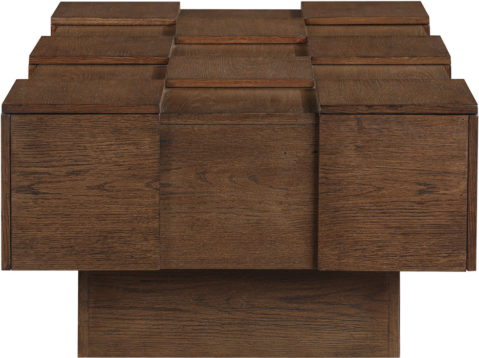 Anzio - Oak Veneer Coffee Table - Simple Home Plus