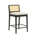Tobias - Coastal Modern Wood Counter Height Kitchen Bar Stool - Simple Home Plus