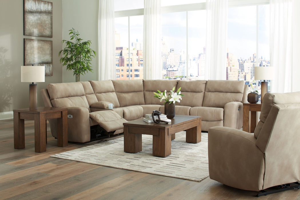 Next-Gen Durapella - Power Reclining Sectional Set - Simple Home Plus